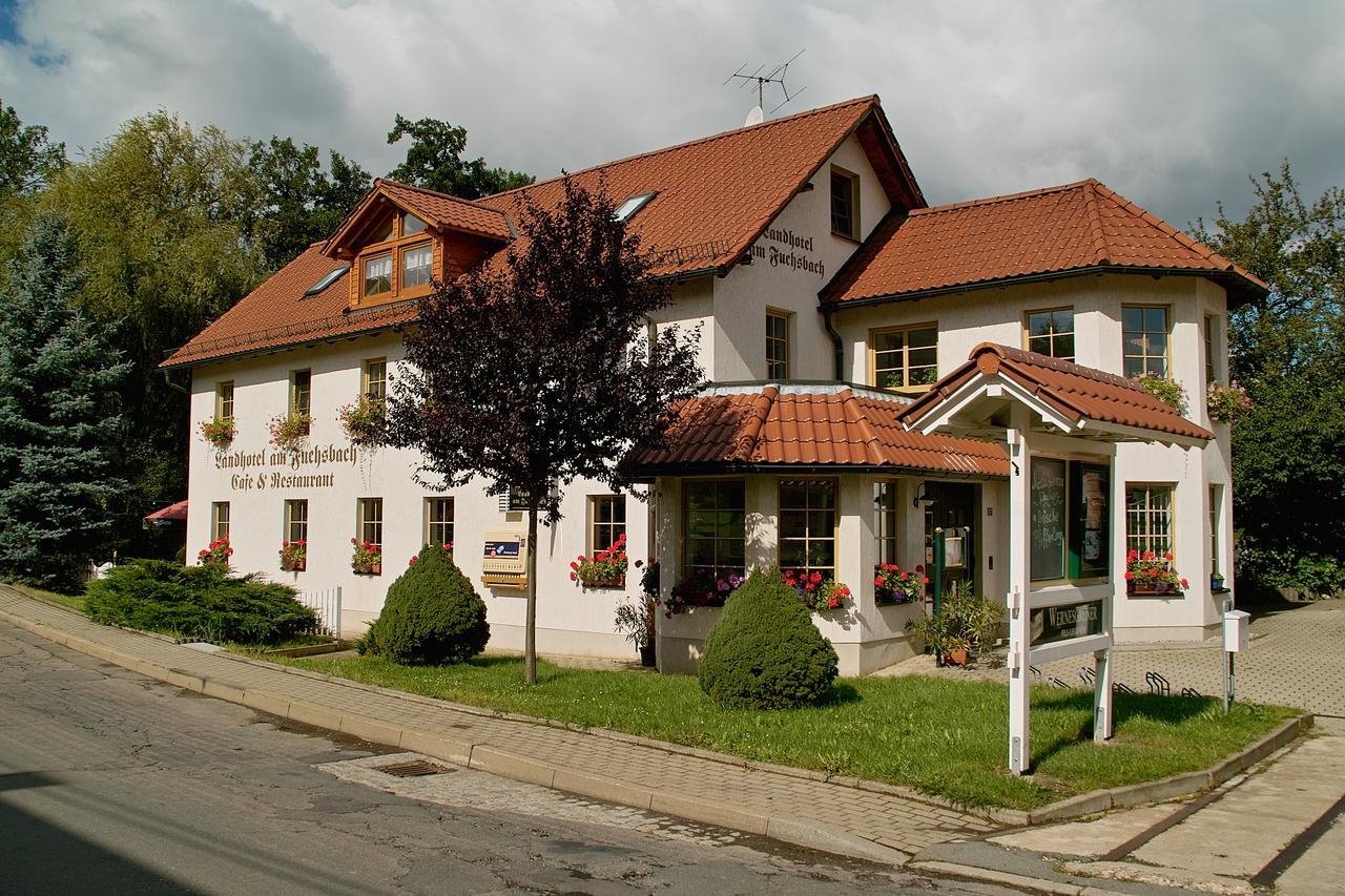 Landhotel Am Fuchsbach Berga  外观 照片